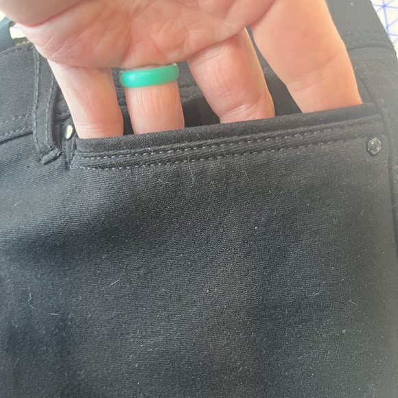 White House Black Market Elegant Black Trousers - Picture 4 of 16